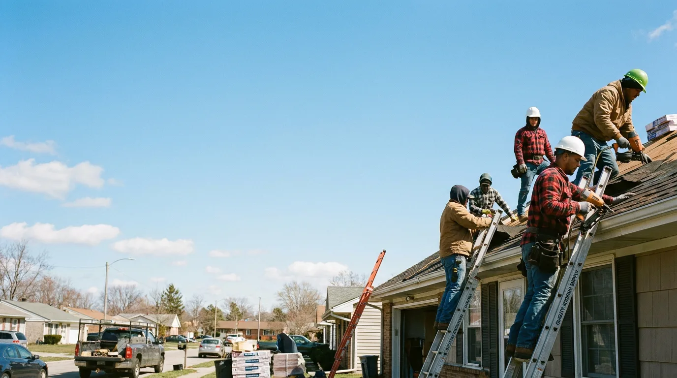 Roofing in Bark River, MI near me